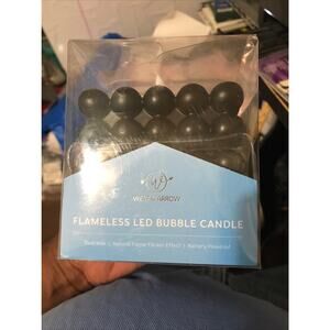 west & Arrow Flameless LED Bubble Candle
